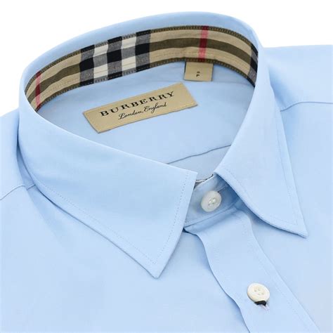 burberry camicia uomo blu|Camicie firmate da uomo .